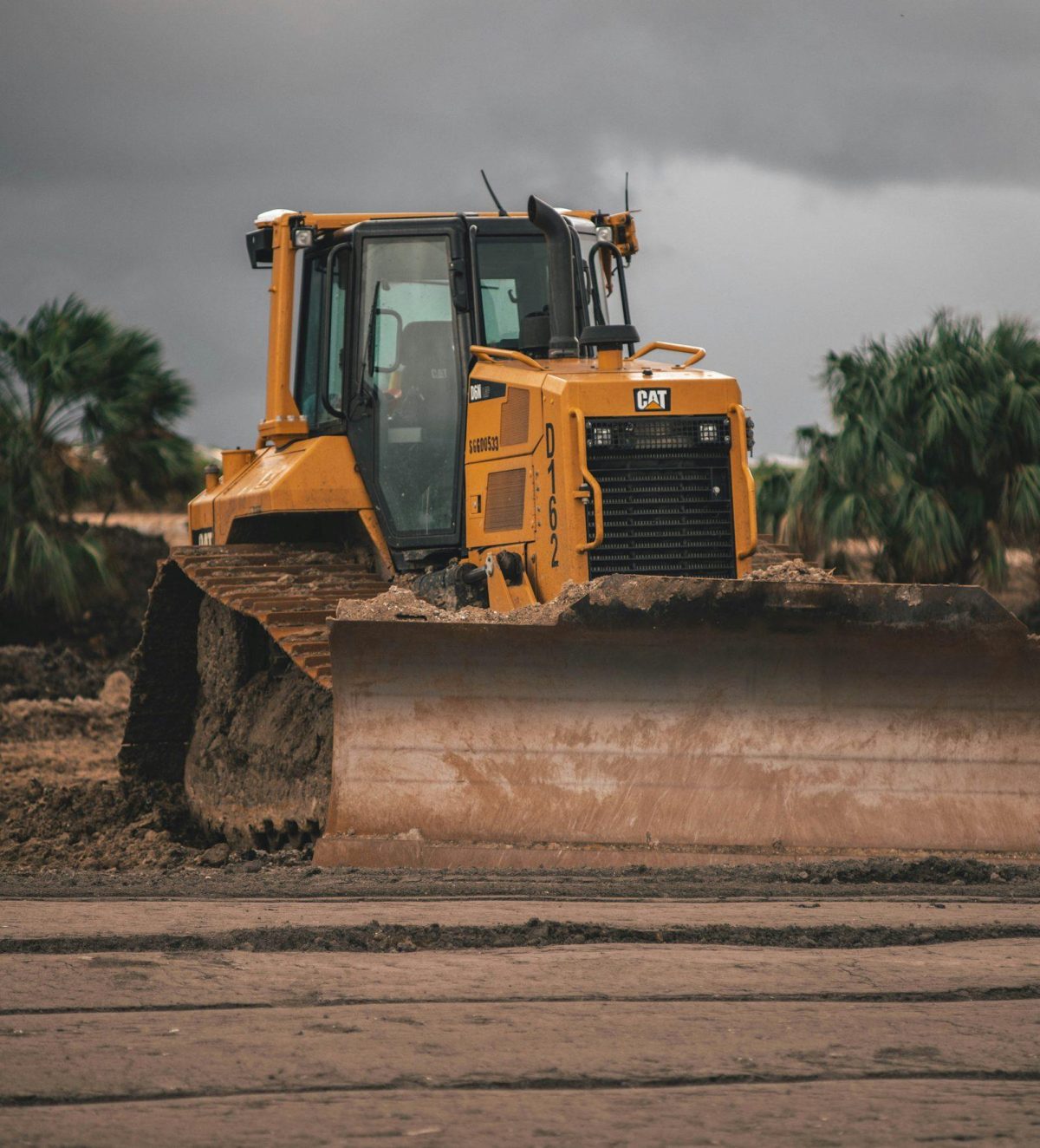 Caterpillar graafmachine