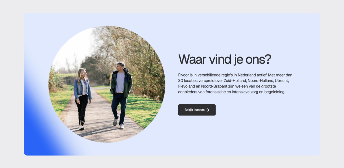 Fivoor locaties