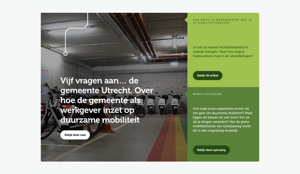 Goedopweg artikelen