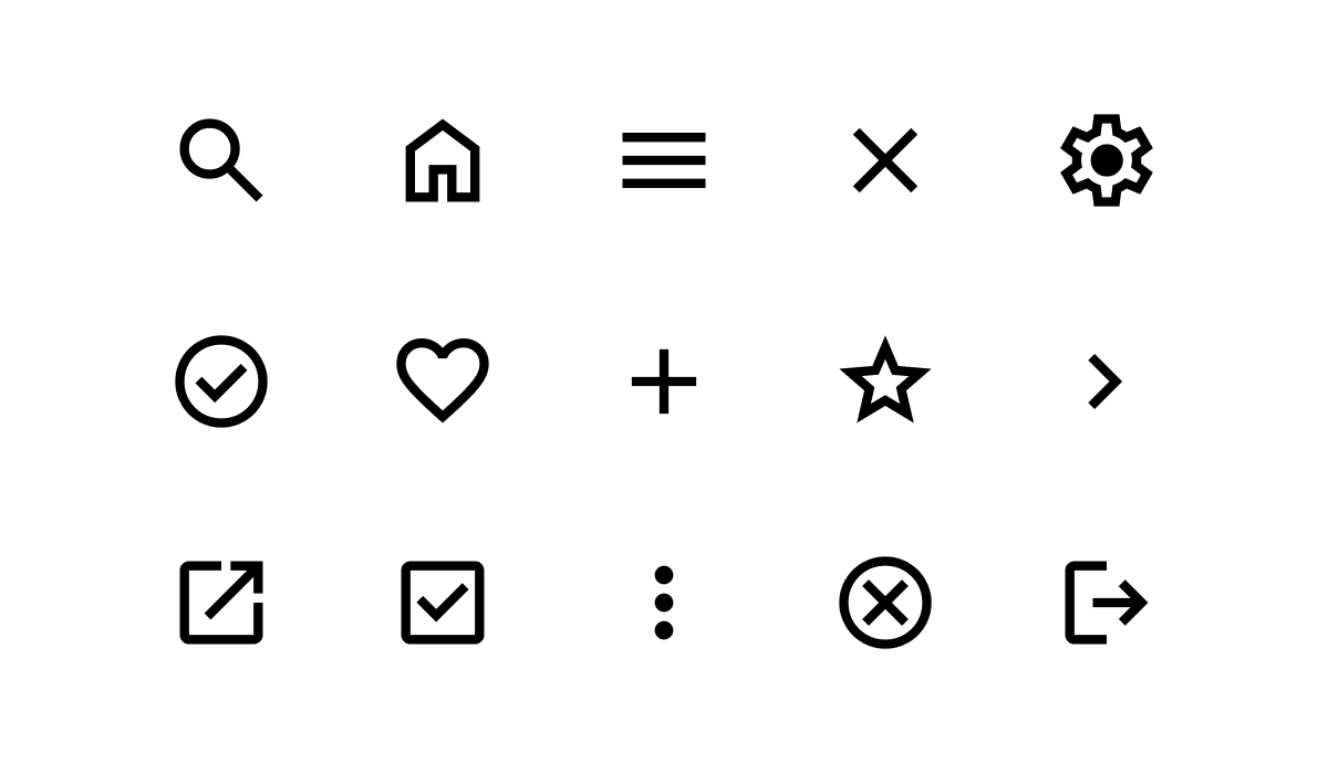 Google Material Icons