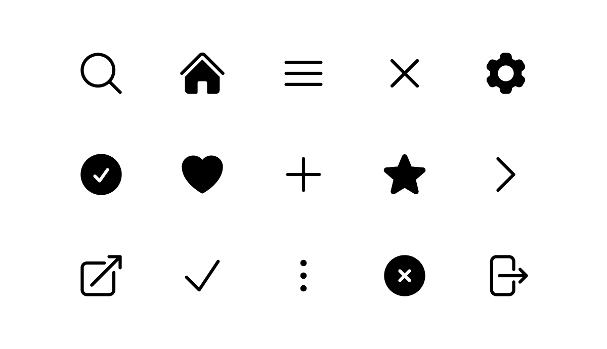 Heroicons iconen solid