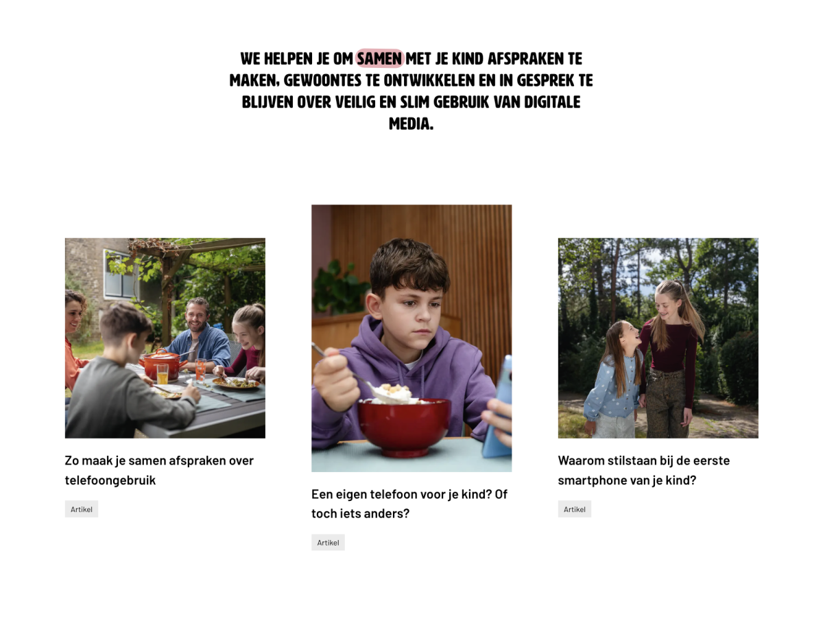 Jouw Kind Online afspraken