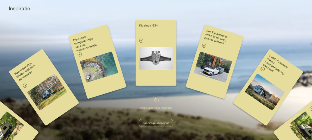 Kip Caravans inspiratie slider
