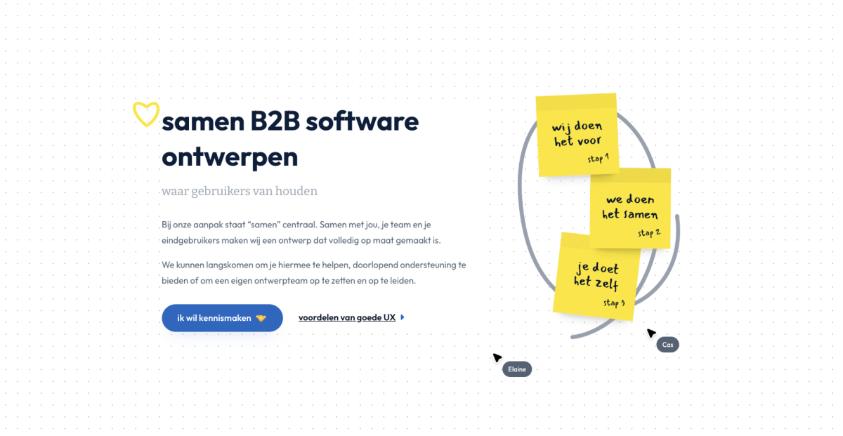 Less or more B2 B software