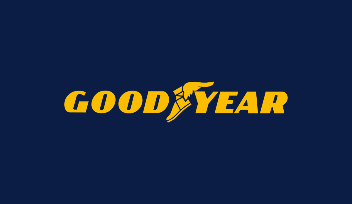 Logo Goodyear geel