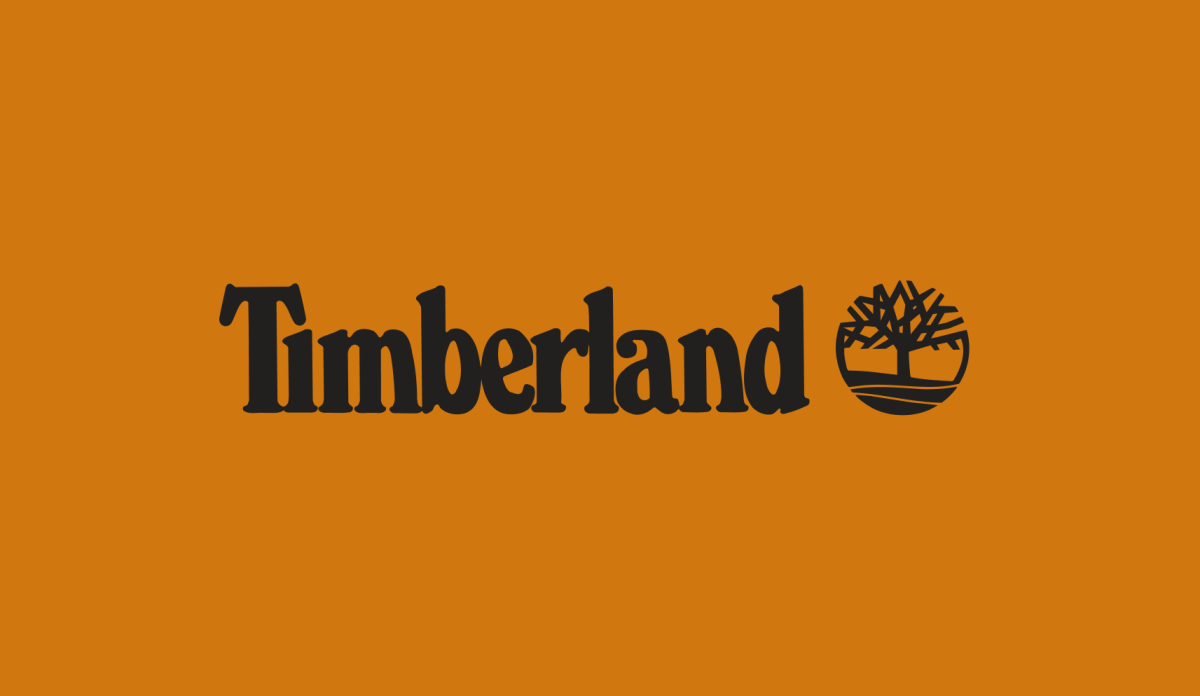 Logo Timberland bruin
