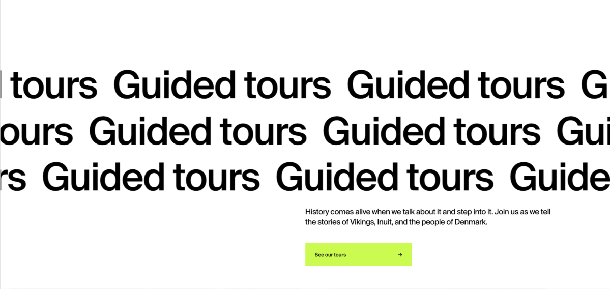 Nationalmuseet tours