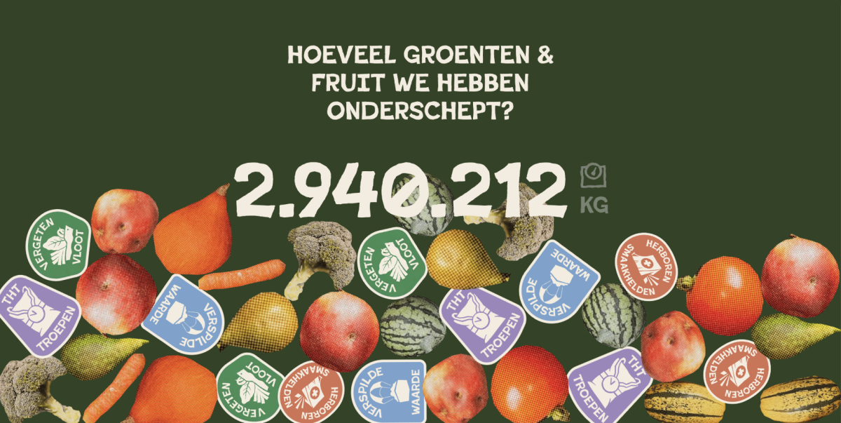 No Waste Army gered groenten en fruit