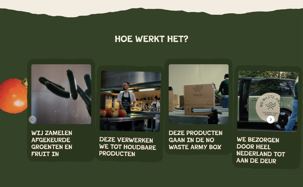 No Waste Army hoe werkt het