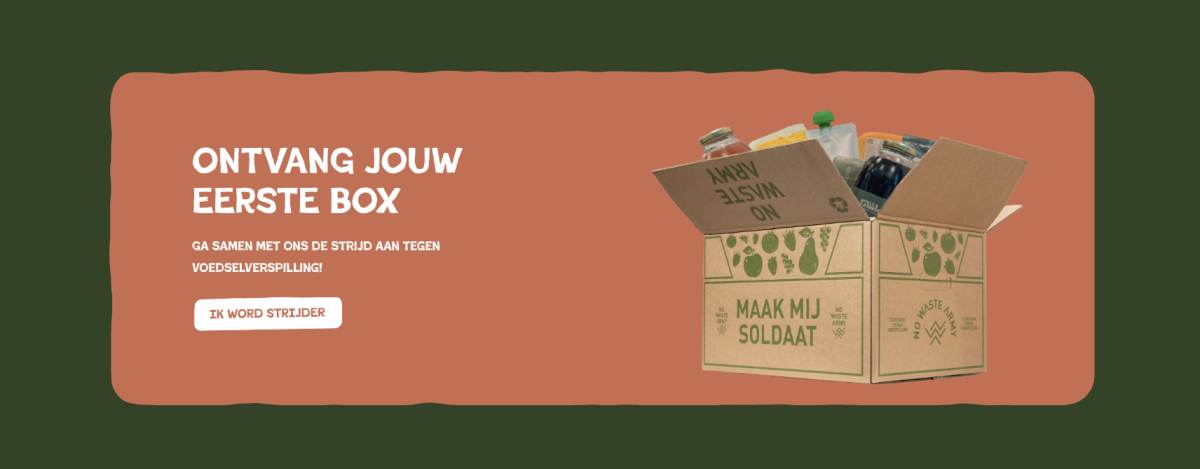No Waste Army voedselbox