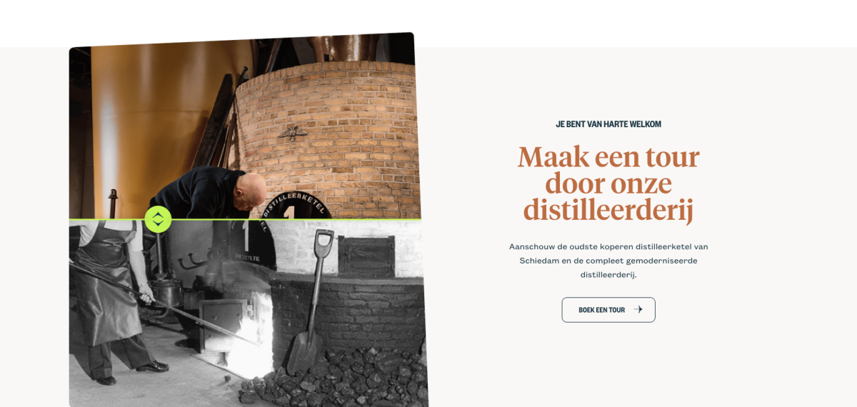 Nolet Distillery tour door distilleerderij