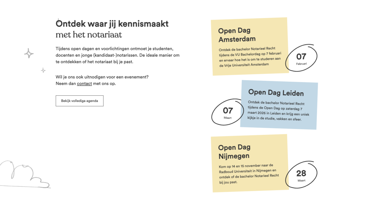 Notaris worden kennismaken