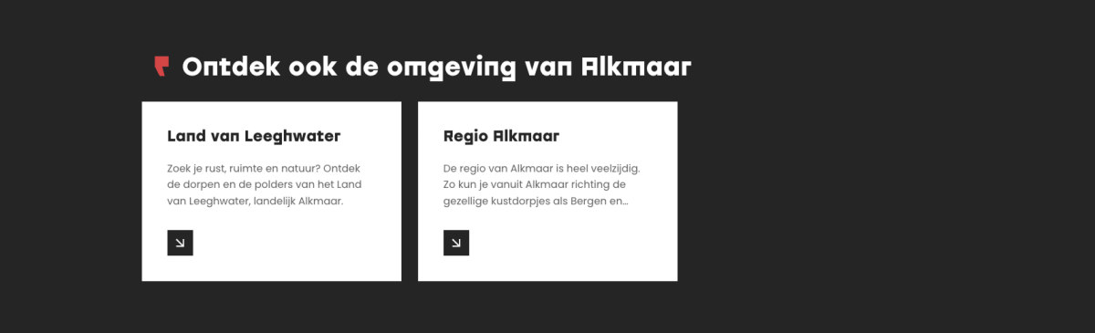 Omgeving Alkmaar ontdekken