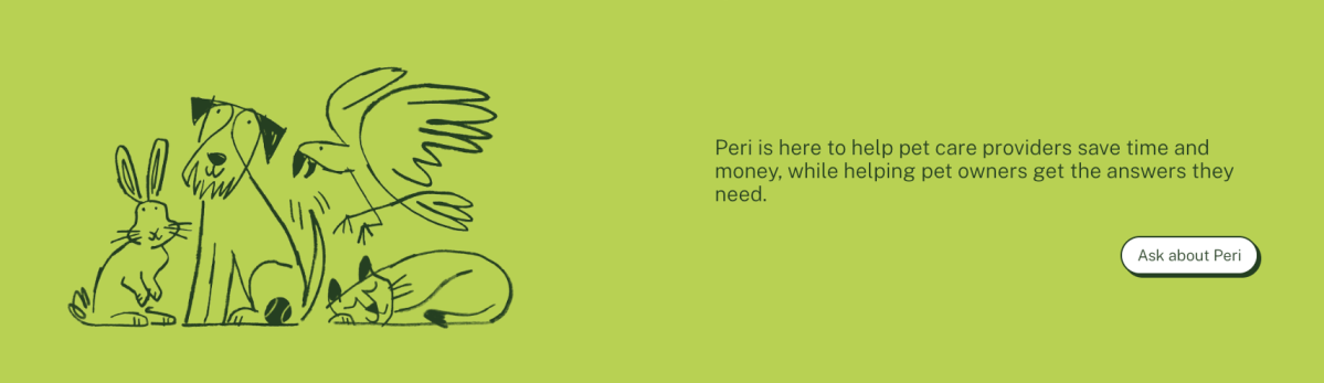 Peri illustraties huisdieren