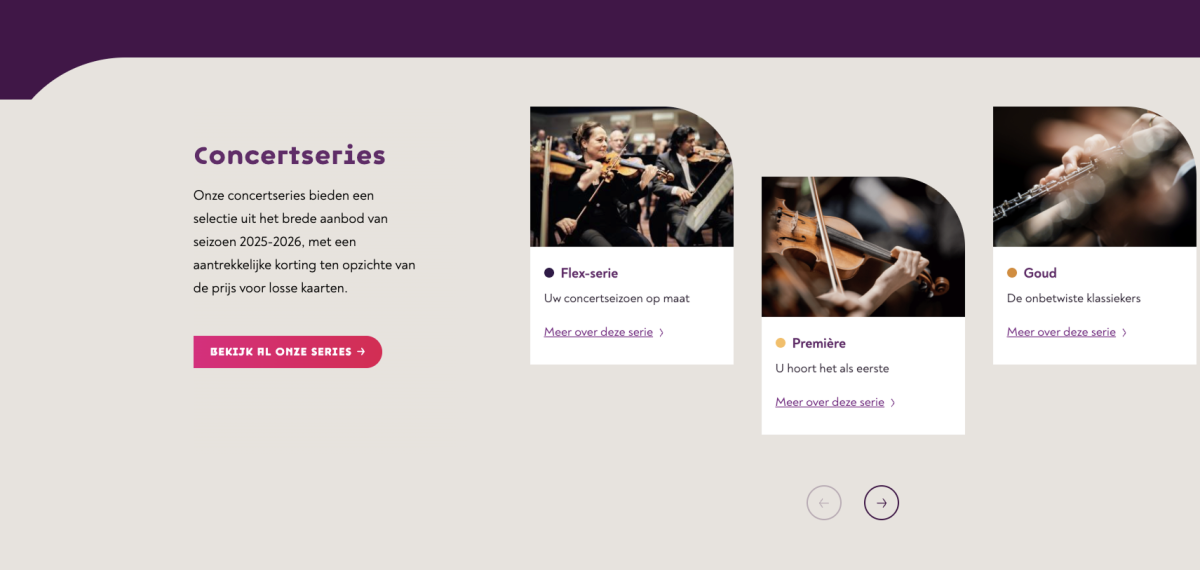 Rotterdams Philharmonisch Orkest concertseries