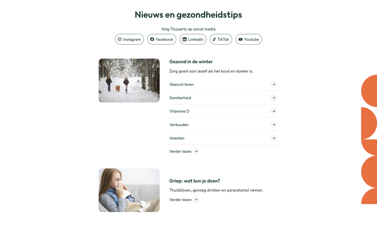 Thuisarts tips