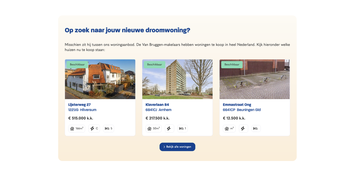 Van Bruggen droomwoning