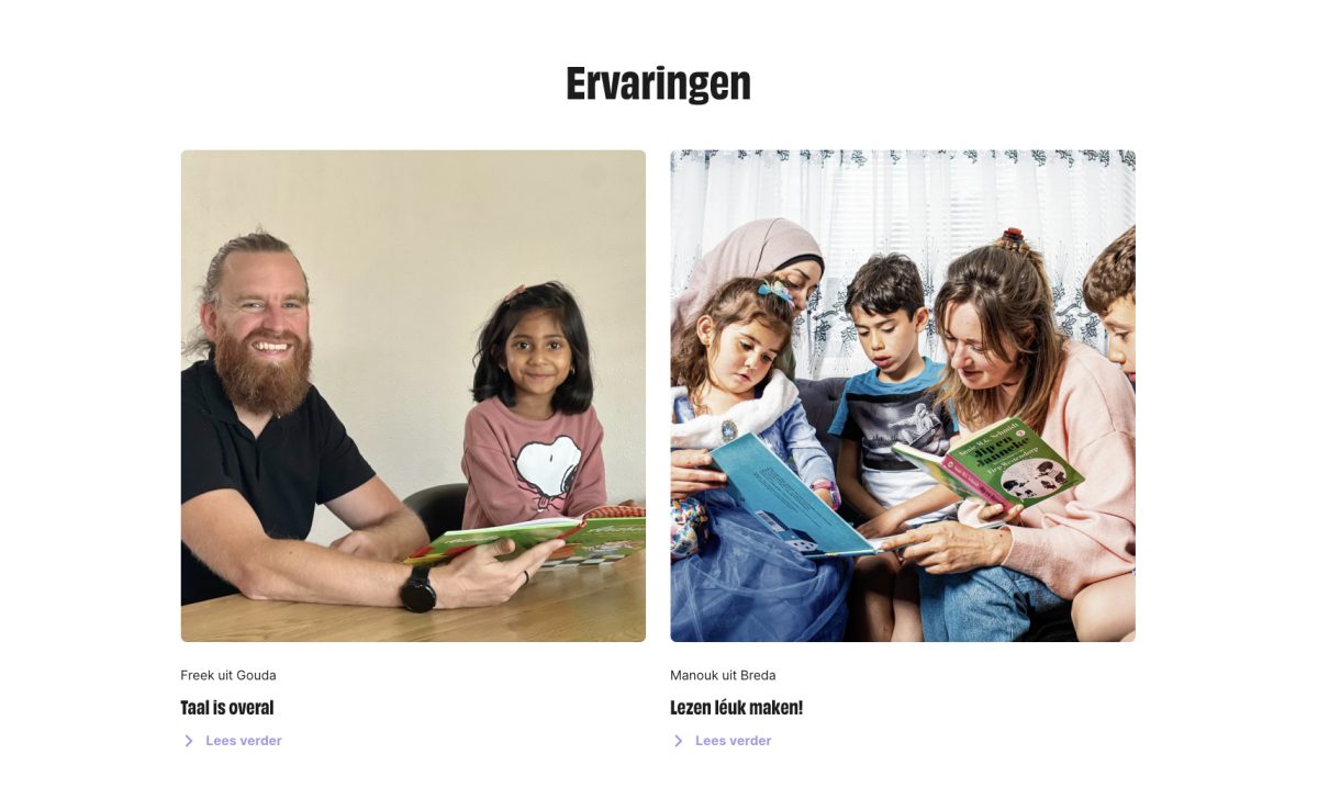 Voorlees Express ervaringen
