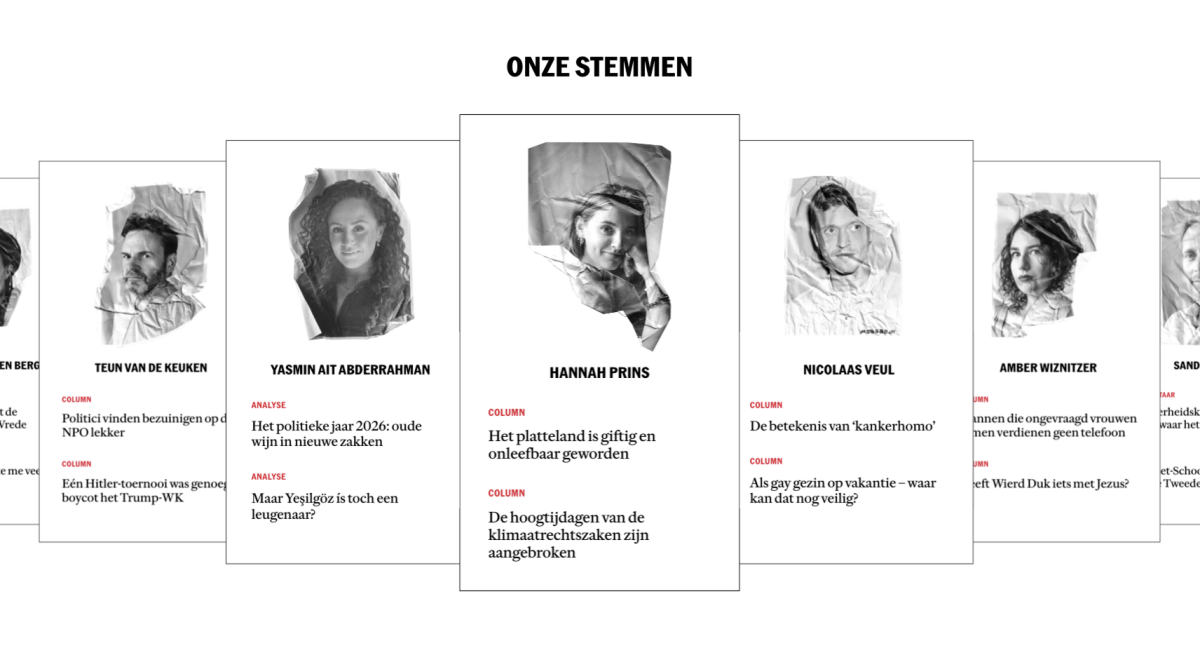 Vrij Nederland onze stemmen