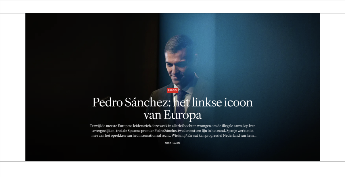 Vrij Nederland profiel
