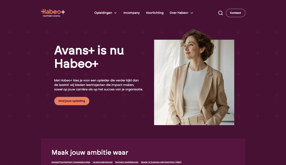 Website Habeo plus