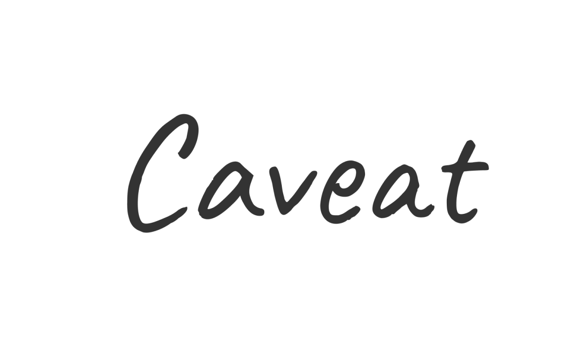 Caveat lettertype