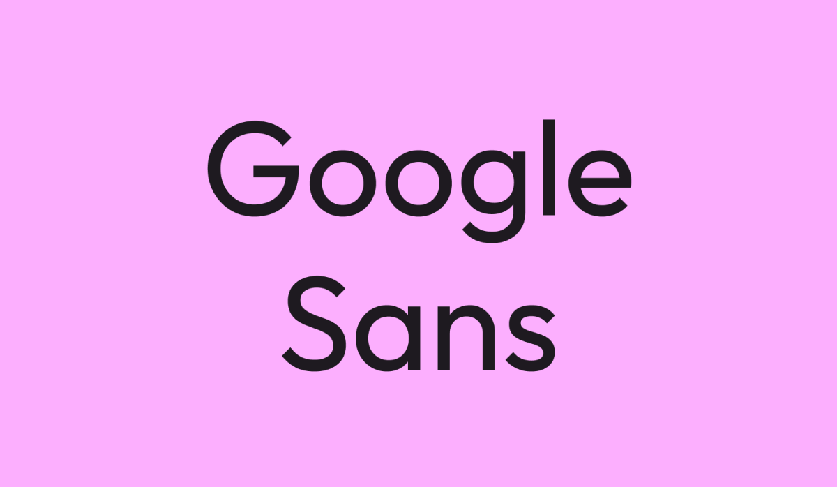 Google Sans lettertype