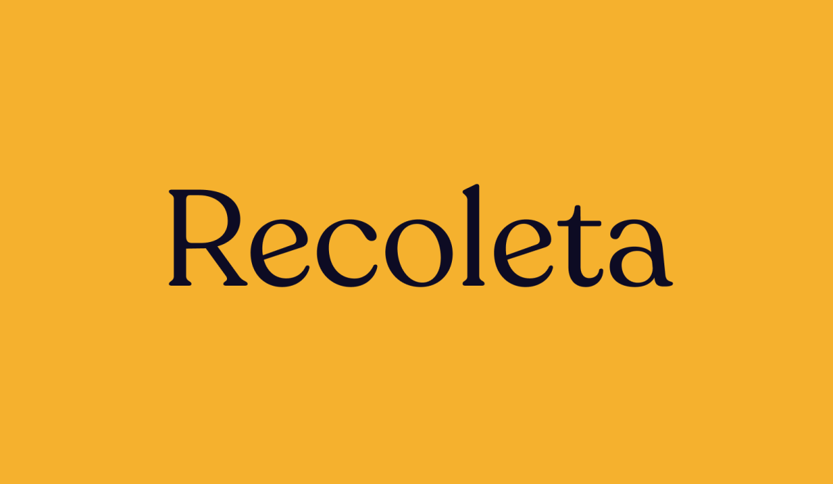 Recoleta lettertype