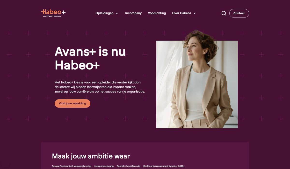 Website Habeo plus