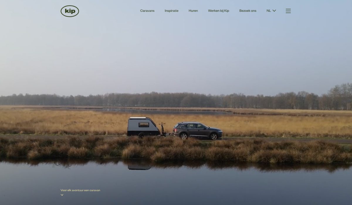 Website Kip Caravans