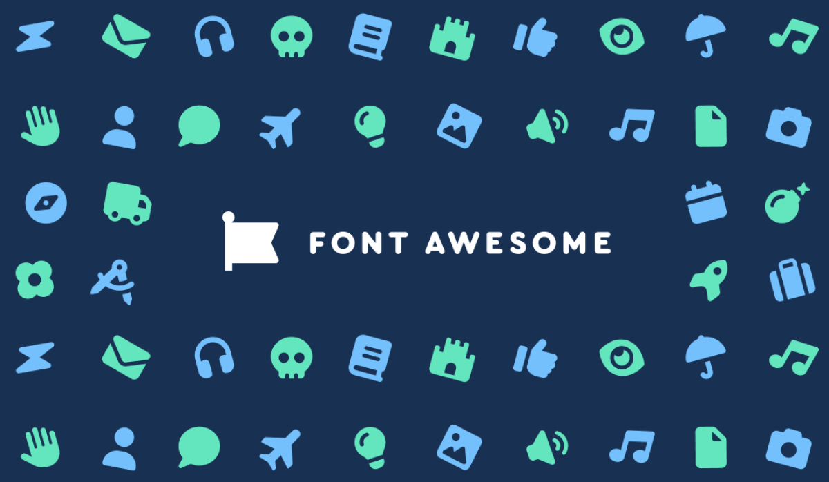 Font awesome icons